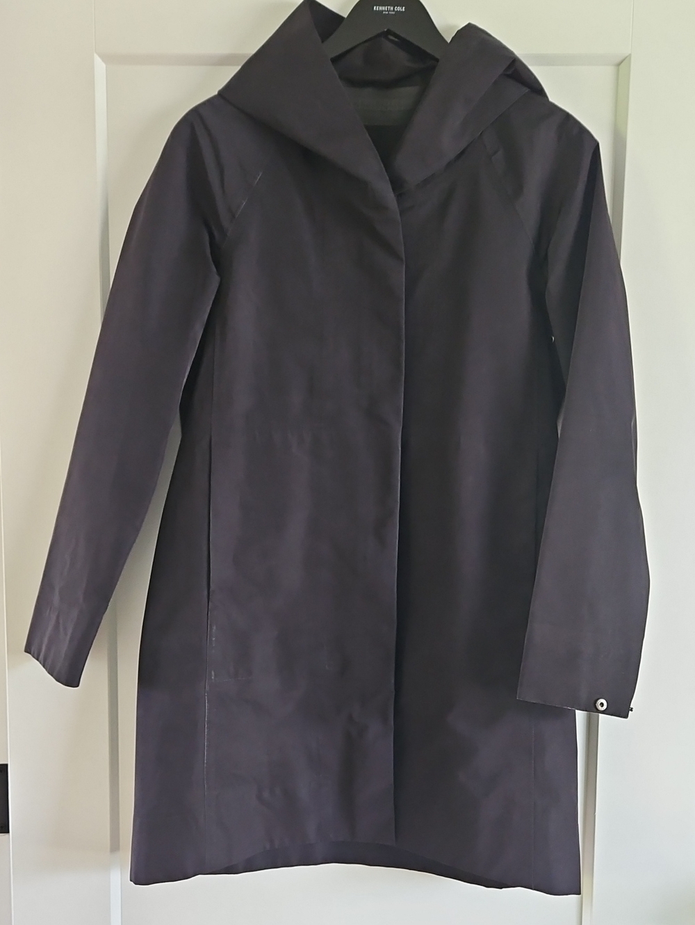 M0851 Vintage Hooded Rain Coat